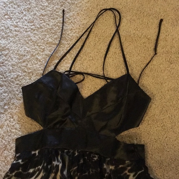 A baby phat gown with leopard print - Picture 2 of 3